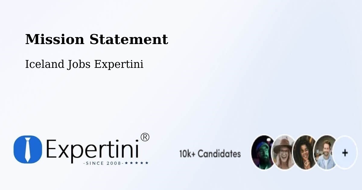 Corporate Mission – Hörgársveit - Iceland Jobs Expertini