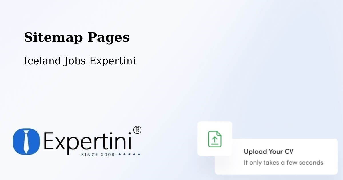 Sitemap Pages - Hörgársveit - Iceland Jobs Expertini